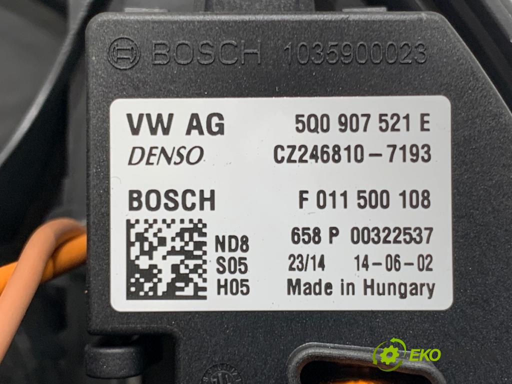 VW GOLF VII liftback 2014 77 kW 1.6 TDI 1598 ventilátor kúrenia 5Q0907521E