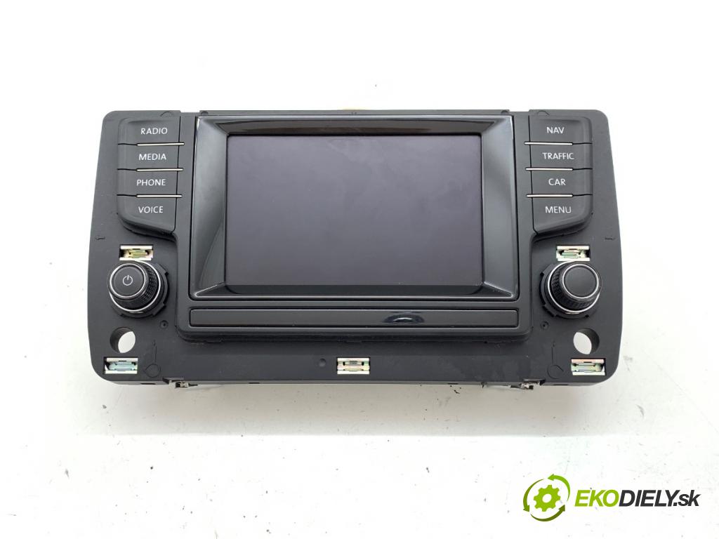 VW GOLF VII liftback 2014 77 kW 1.6 TDI 1598 RADIO 5G0919605D (Audio zařízení)