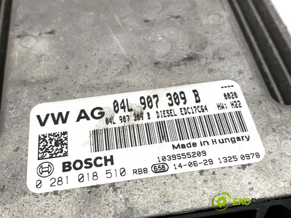 VW GOLF VII liftback 2014 77 kW 1.6 TDI 1598 riadiaca jednotka Motor 04L907309B (Riadiaca jednotka)