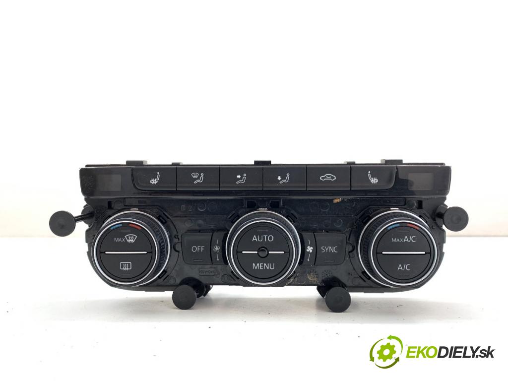 VW GOLF VII liftback 2014 77 kW 1.6 TDI 1598 Panel ovládaní topení 5G0907044AN (Páčky pod volantem)