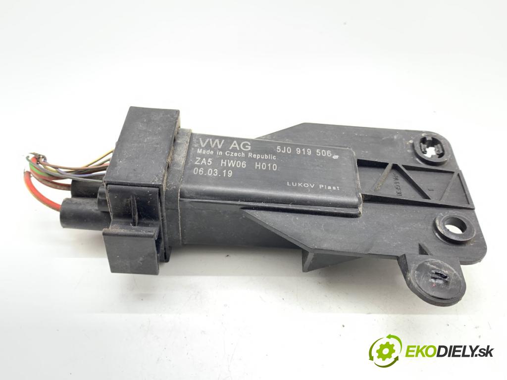 SKODA FABIA III liftback 2019 55 kW 1.0 999 modul ventilátoru 5J0919506