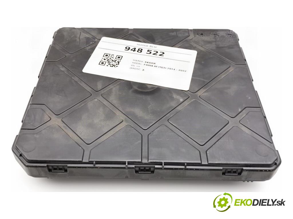SKODA FABIA III liftback 2019 55 kW 1.0 999 modul BCM 2Q0937087A (Řídící jednotka ostatní)