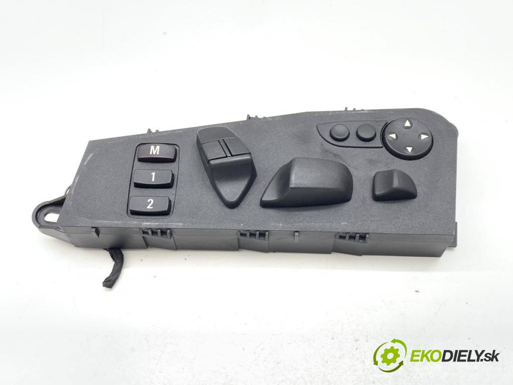 BMW E60 sedan 2004 160 kW 530 d 2993 přepínač sedačky levý 6926986