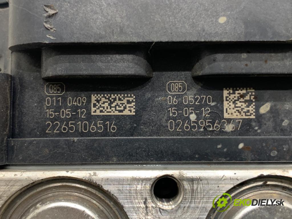 FIAT GRANDE PUNTO liftback 2015 55 kW 1.3 D Multijet 1248 Pumpa ABS 2265106516 (Pumpa ABS)