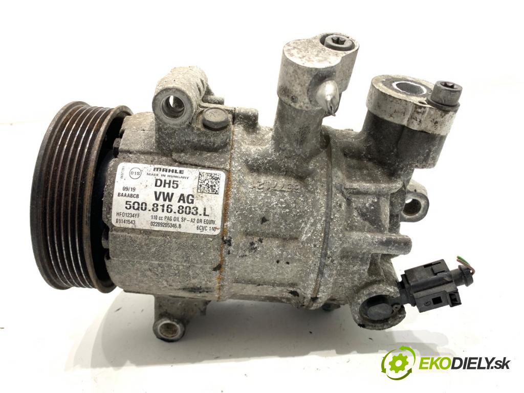 SKODA FABIA III liftback 2019 55 kW 1.0 999 kompresor klimatizace 5Q0816803L (Kompresor klimatizace)