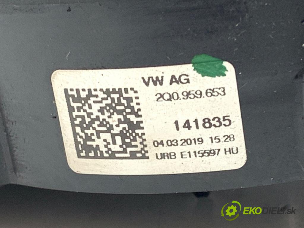 SKODA FABIA III liftback 2019 55 kW 1.0 999 Krúžok, slimák airbag 2Q0959653 (Airbag)