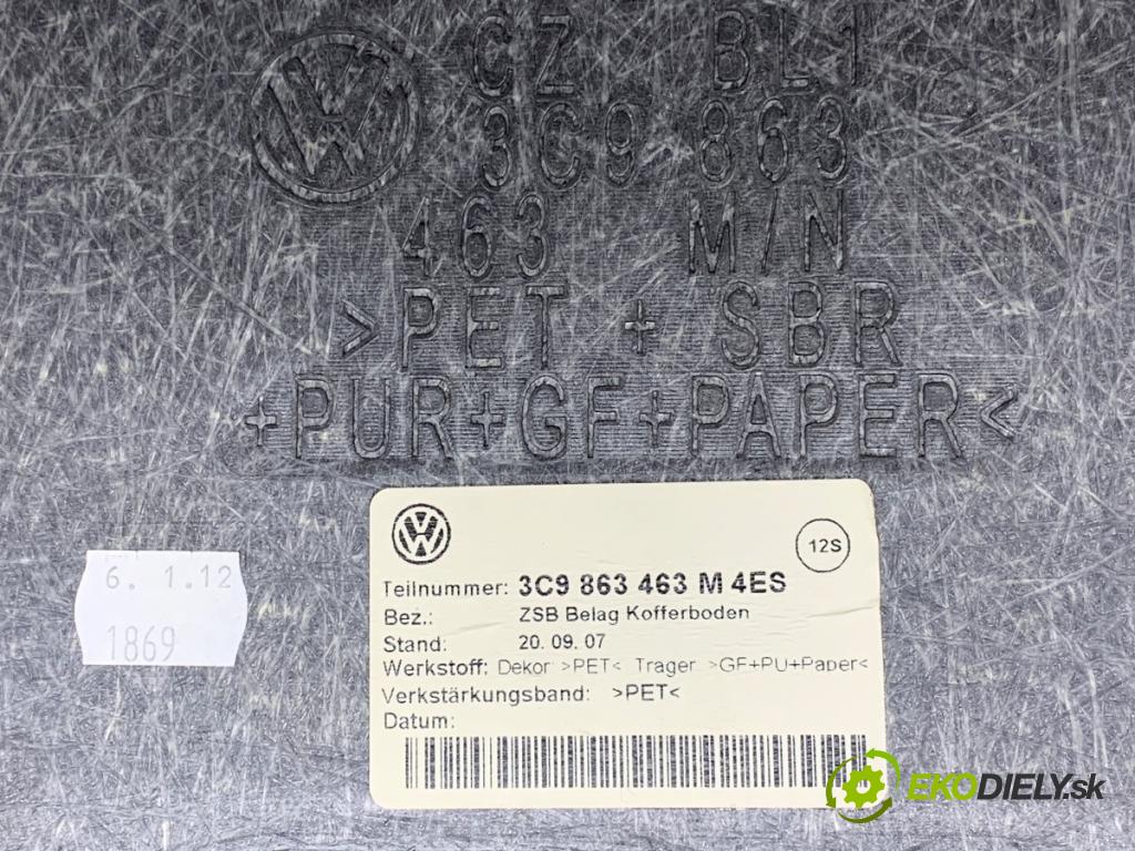 VW PASSAT B7 Kombi 2012 125 kW 2.0 TDI 1968 KRYTINA: kufra 3C9863463M