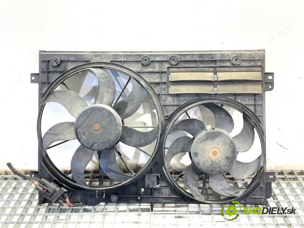 VW PASSAT B7 Kombi 2012 125 kW 2.0 TDI 1968 Ventilátor chladiča 1K0121207BC (Ventilátor)