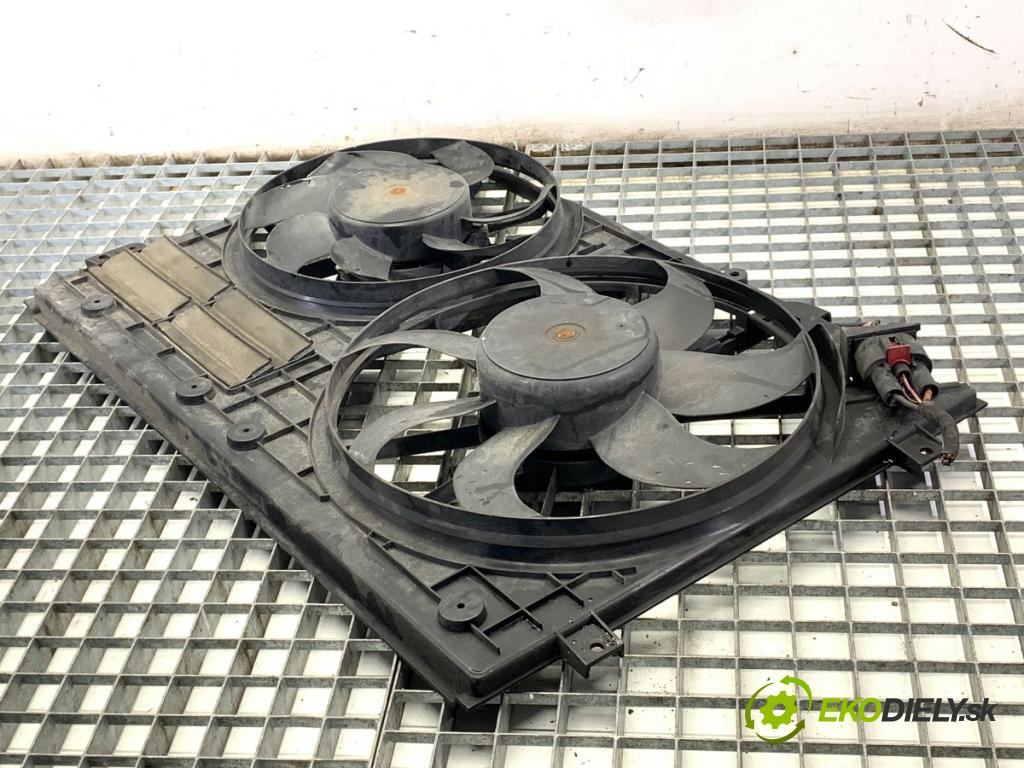 VW PASSAT B7 Kombi 2012 125 kW 2.0 TDI 1968 Ventilátor chladiča 1K0121207BC (Ventilátor)