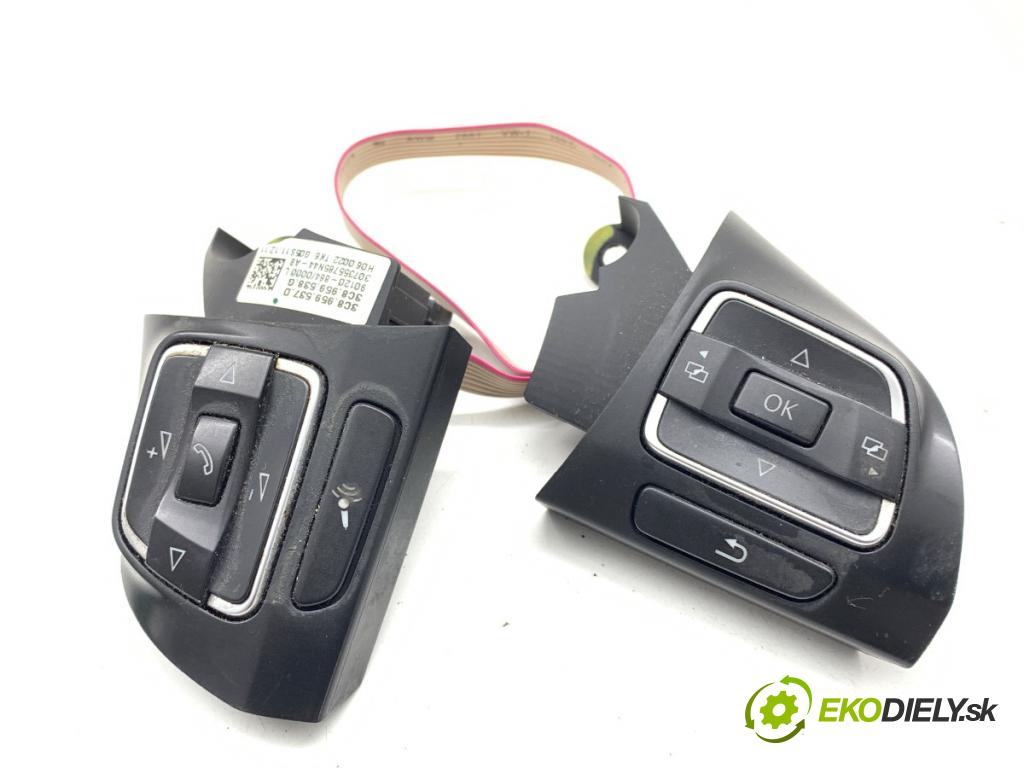 VW PASSAT B7 Kombi 2012 125 kW 2.0 TDI 1968 SPÍNAČE: volantu 3C8959537D