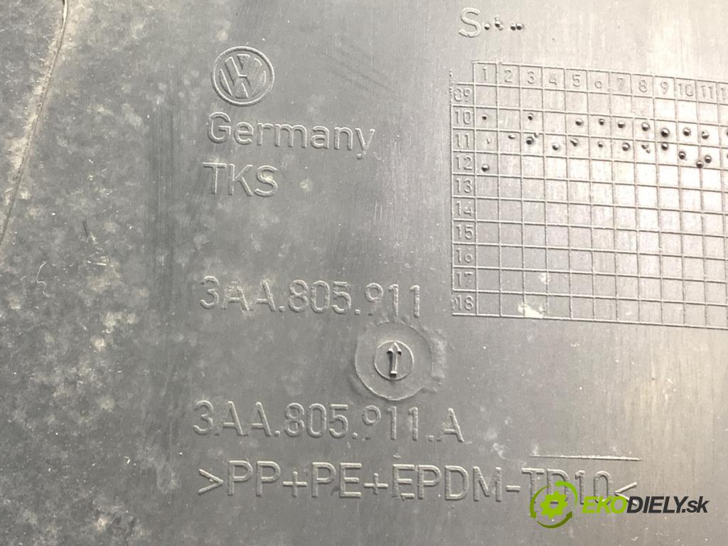 VW PASSAT B7 Kombi 2012 125 kW 2.0 TDI 1968 podblatník ľavy predný 3AA805911
