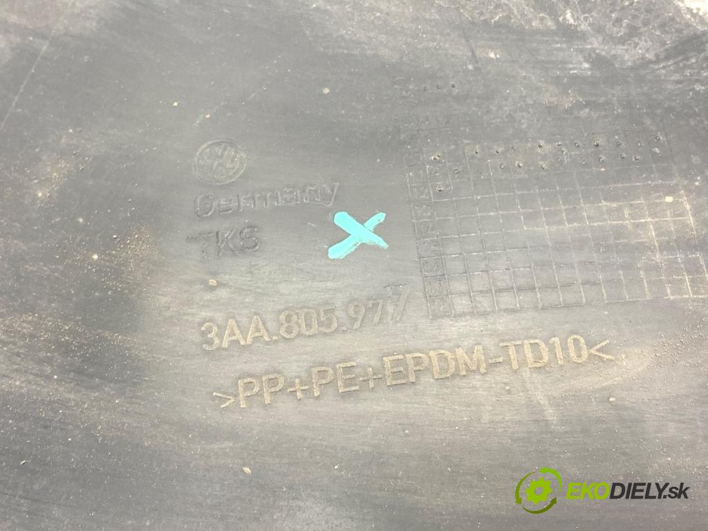 VW PASSAT B7 Kombi 2012 125 kW 2.0 TDI 1968 podblatník ľavy predný 3AA805911