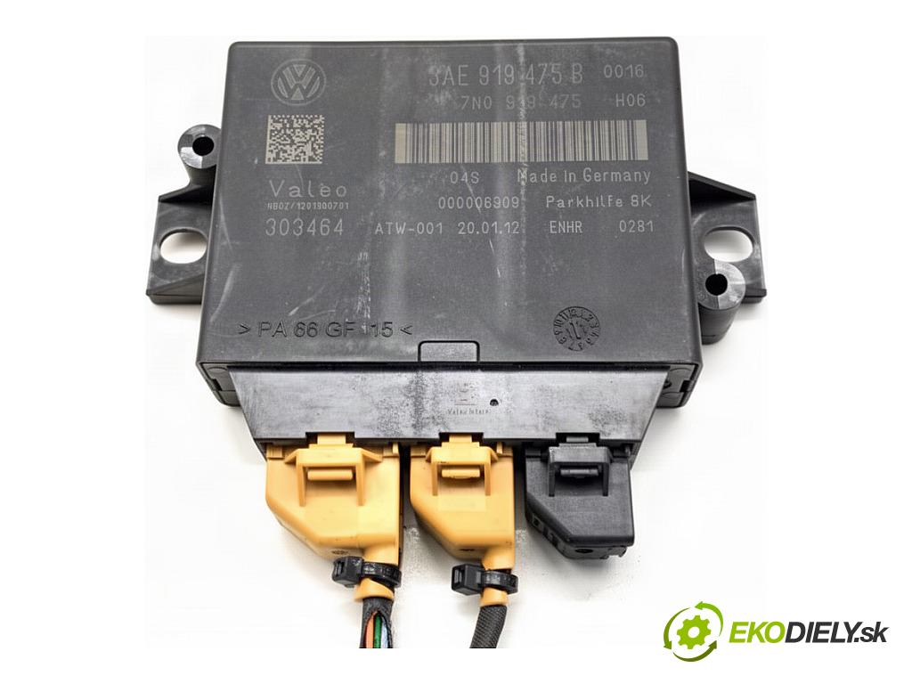 VW PASSAT B7 Kombi 2012 125 kW 2.0 TDI 1968 Modul PDC 3AE919475B (Riadiaca jednotka ostatné)