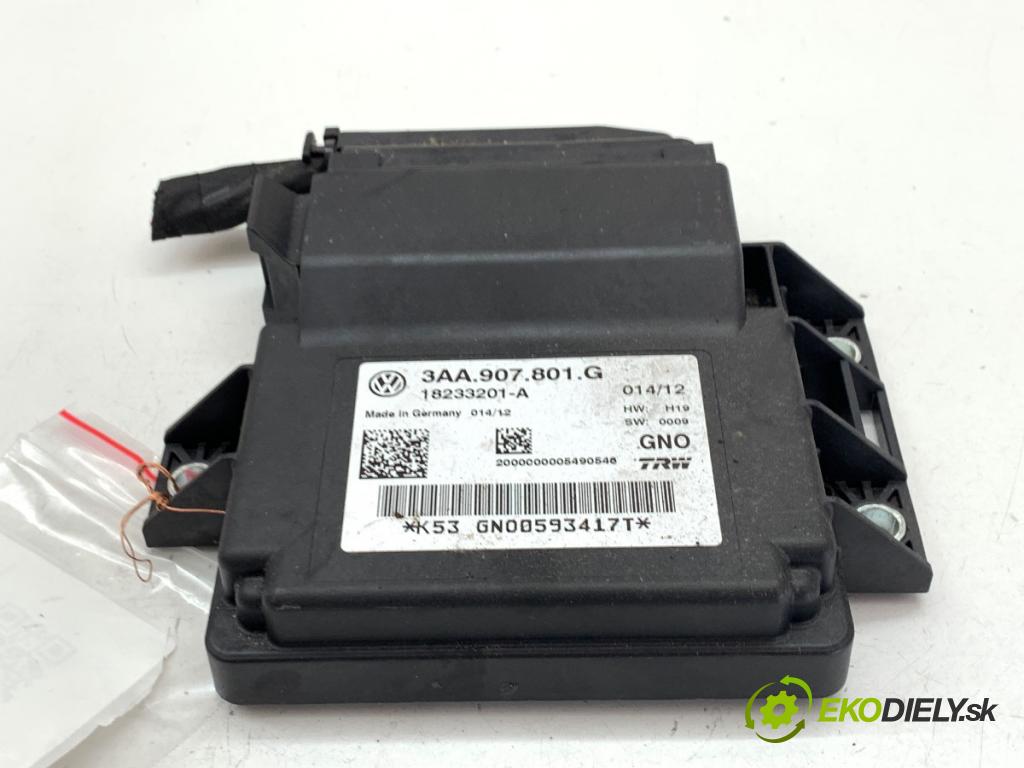 VW PASSAT B7 Kombi 2012 125 kW 2.0 TDI 1968 Modul brzdy ručnej brzdy 3AA907801G