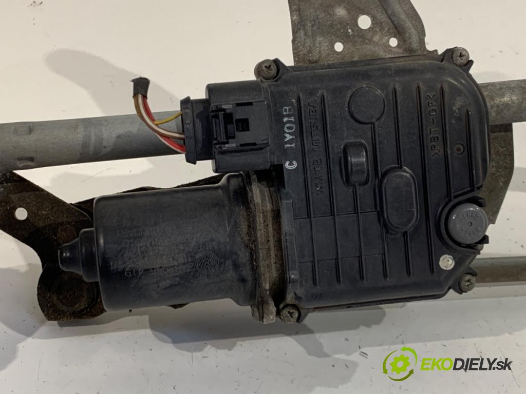 VW PASSAT B7 Kombi 2012 125 kW 2.0 TDI 1968 Mechanizmus stieračov predný 3AB955023 (Motorček stieračov predný)