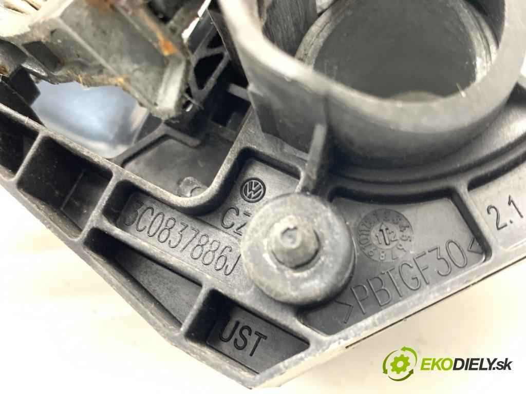 VW PASSAT B7 Kombi 2012 125 kW 2.0 TDI 1968 Kľučka vonkajšia pravy predný