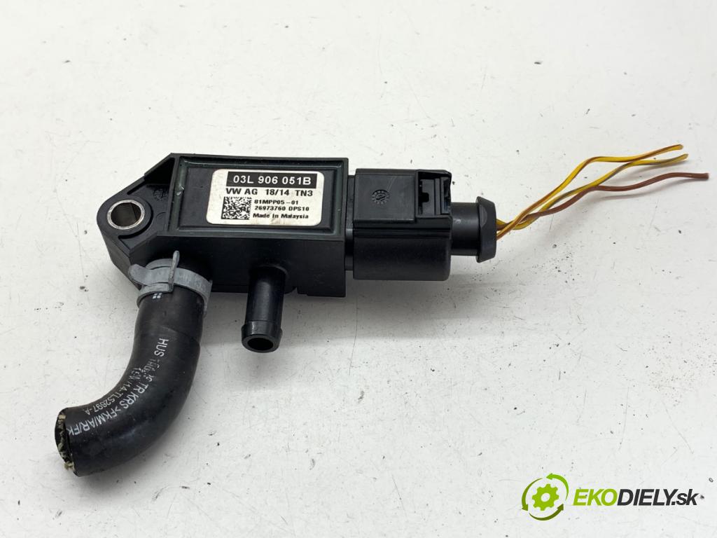 VW GOLF VII liftback 2014 77 kW 1.6 TDI 1598 Snímač tlaku spalín DPF 03L906051B
