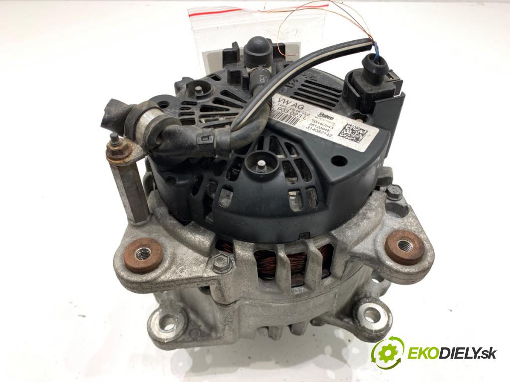VW GOLF VII liftback 2014 77 kW 1.6 TDI 1598 Alternátor 03L903023L (Alternátor)