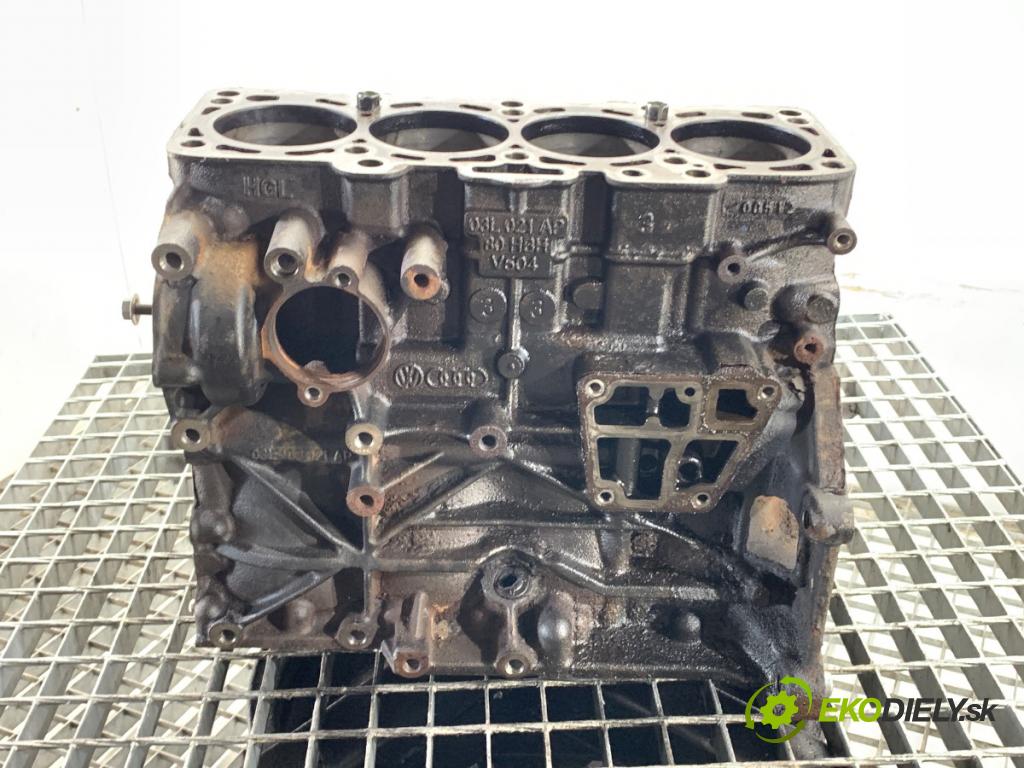 VW PASSAT B7 Kombi 2012 125 kW 2.0 TDI 1968 blok Motor 03L021AP (Blok motora)