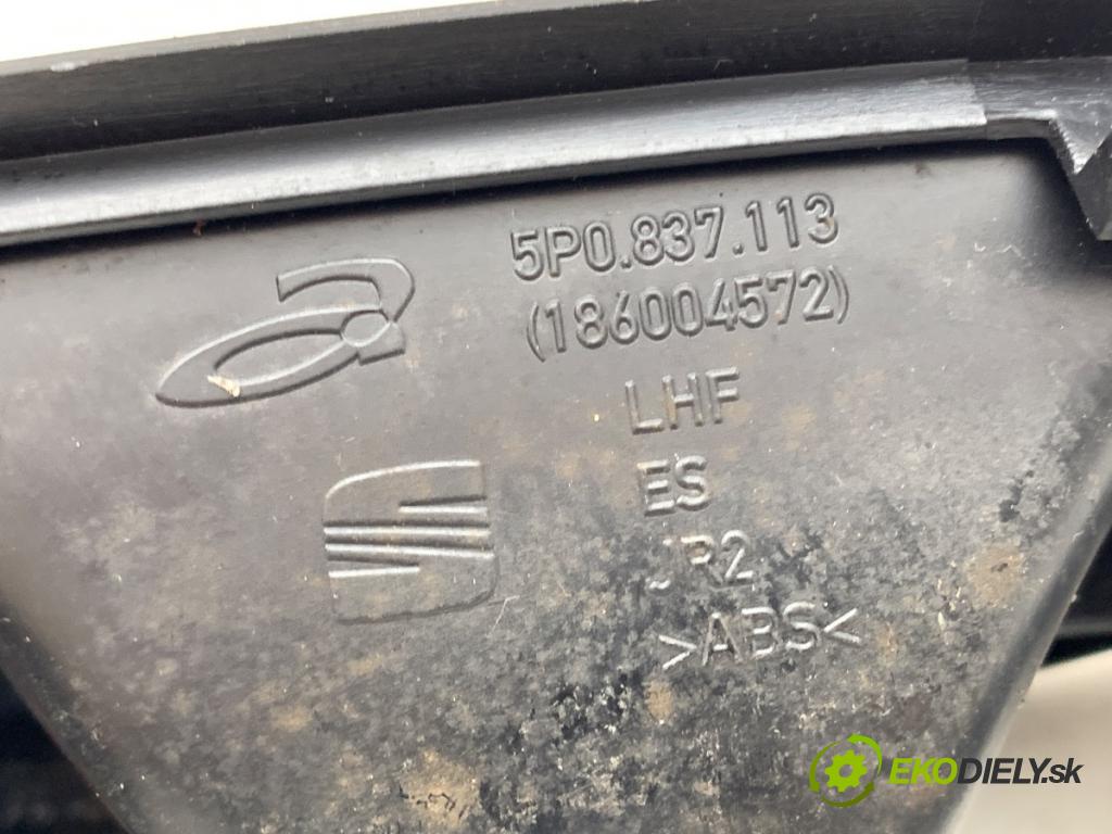 SEAT TOLEDO III nadwozie wielkoprzestrzenne (MPV) 2005 103 kW 2.0 TDI 1968 Kľučka vnútorná ľavy predný 5P0837113