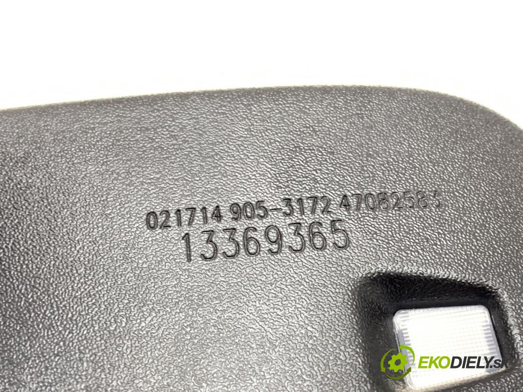 OPEL ASTRA J Kombi 2014 100 kW 1.6 CDTi (35) 1598 zpětné zrcátko vnitřní 13369365 (Vnitřní zpětné zrcátko)