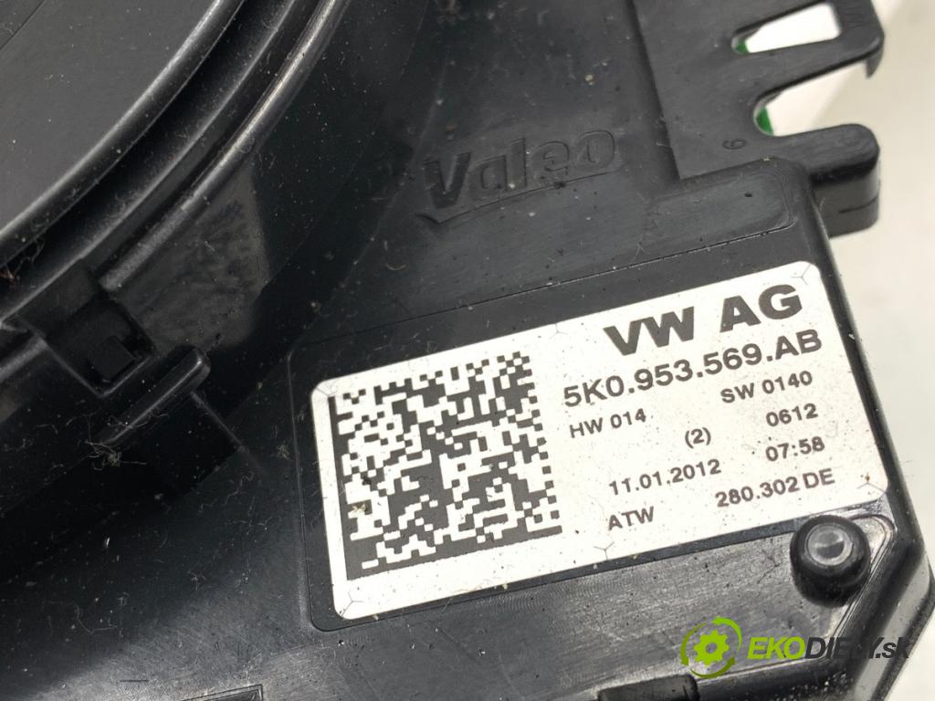 VW PASSAT B7 Kombi 2012 125 kW 2.0 TDI 1968 Krúžok, slimák airbag 5K0953569AB (Airbag)