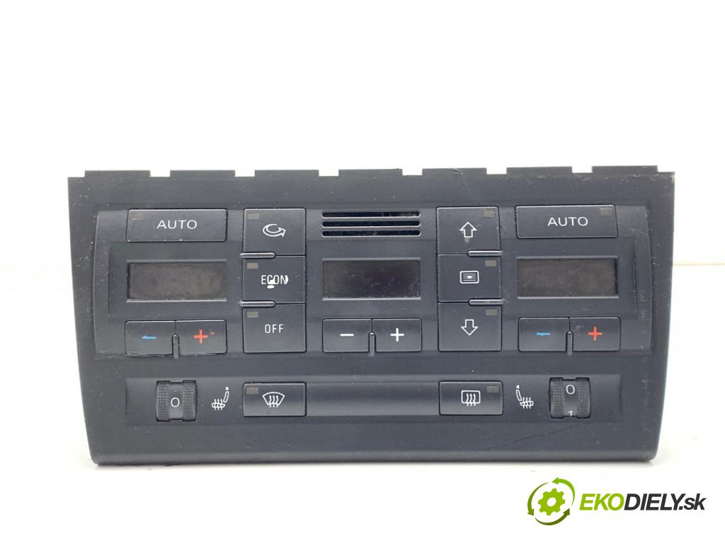 AUDI A4 B7 Kombi 2006 103 kW 2.0 TDI 1968 Panel ovládaní topení 8E0820043BM (Páčky pod volantem)