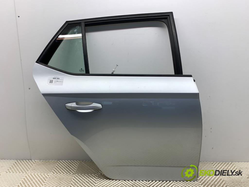 SKODA FABIA III liftback 2015 55 kW 1.0 999 dveře pravý zadní část LA7W 