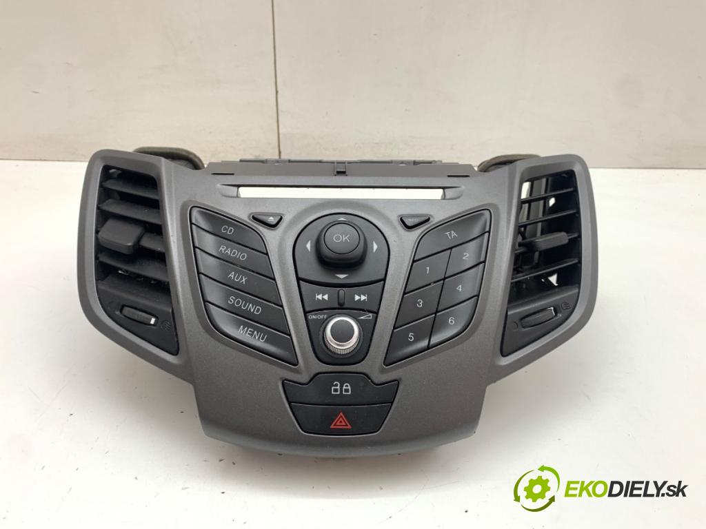 FORD FIESTA MK7 liftback 2013 55 kW 1.5 TDCi 1499 Panel ovládaní radia AV1T18K811CC (Páčky pod volantem)