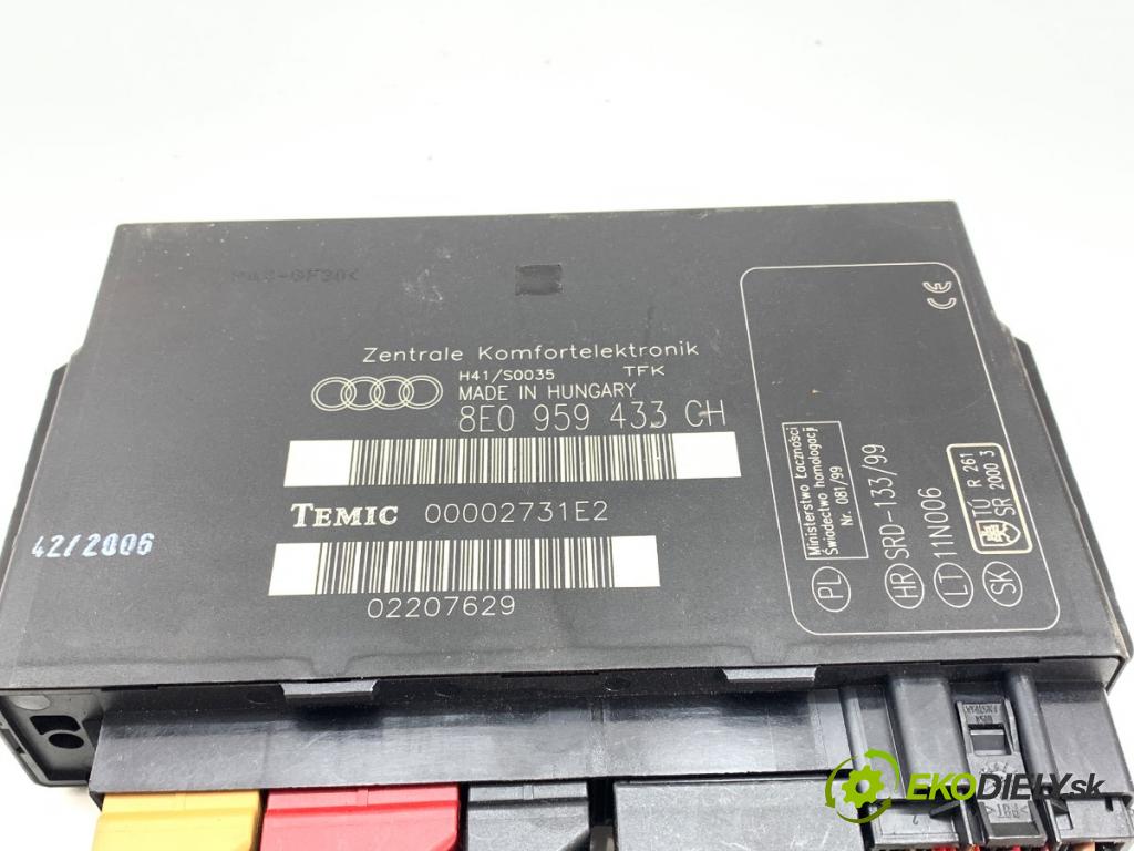 AUDI A4 B7 Kombi 2006 103 kW 2.0 TDI 1968 Modul komfortu 8E0959433CH (Modul komfortu)
