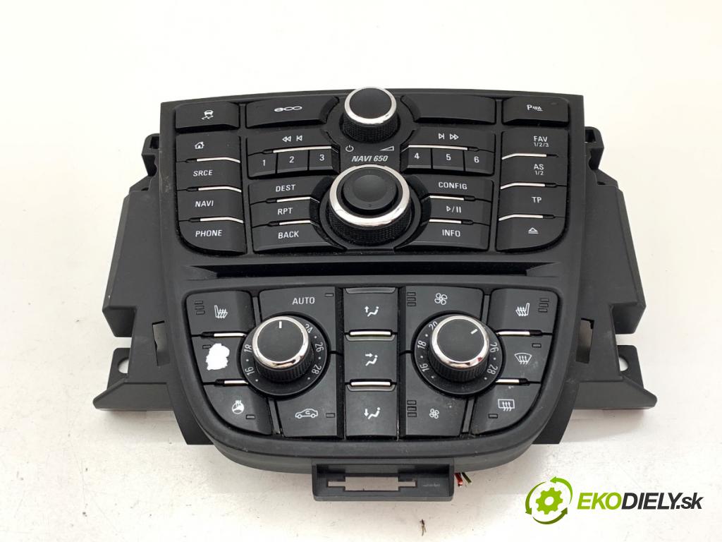 OPEL ASTRA J Kombi 2014 100 kW 1.6 CDTi (35) 1598 Panel ovládaní radia 13406665 (Páčky pod volantem)