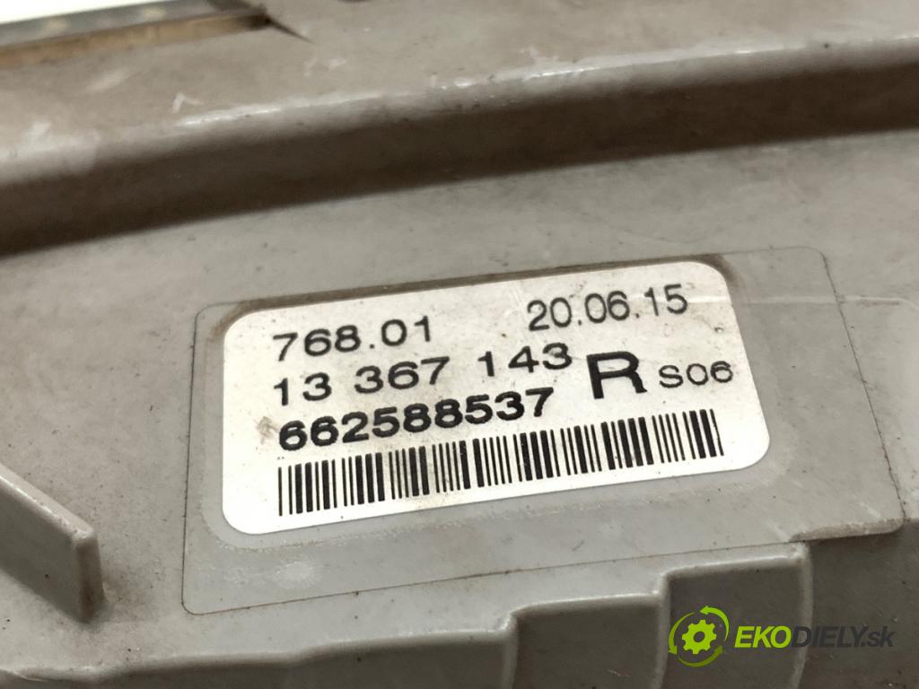OPEL ASTRA J Kombi 2014 100 kW 1.6 CDTi (35) 1598 Smerovka pravy predný 13367143 (Kľučka dverí ostatné)