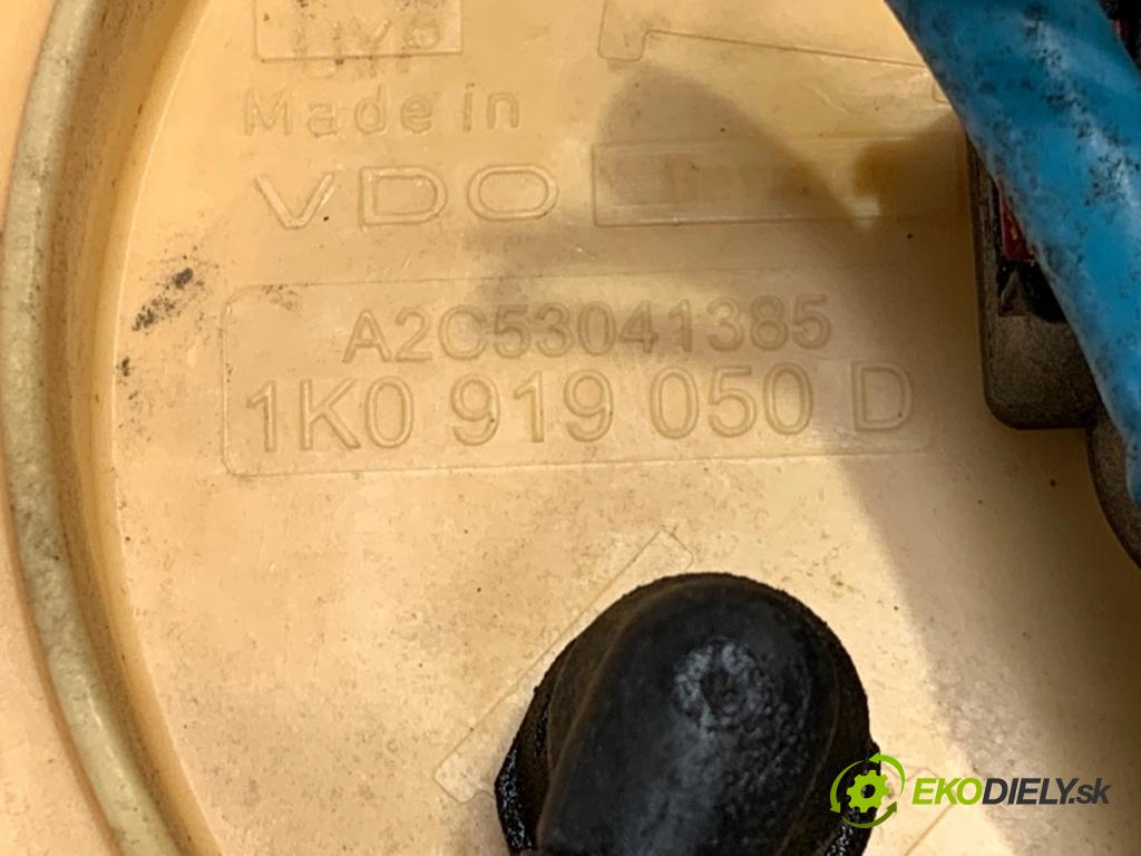 SEAT TOLEDO III nadwozie wielkoprzestrzenne (MPV) 2005 103 kW 2.0 TDI 1968 Pumpa paliva 1K0919050D