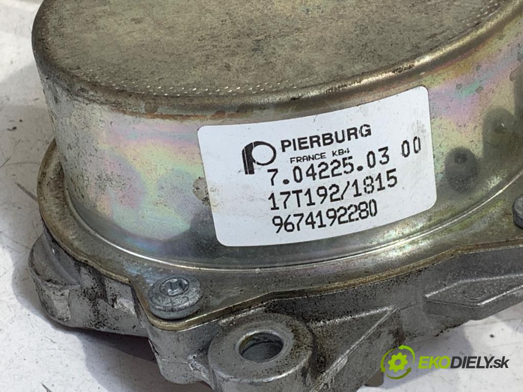 PEUGEOT 508 I sedan 2017 110 kW 2.0 BlueHDi 150 1997 pumpa vakuová 9674192280