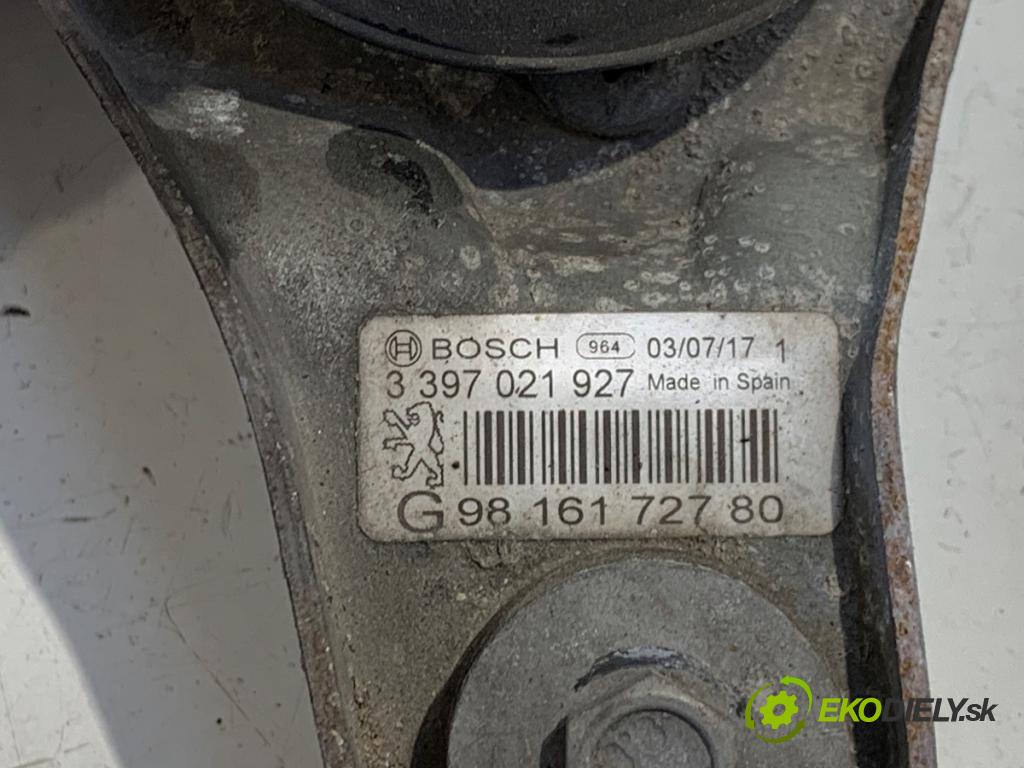 PEUGEOT 508 I sedan 2017 110 kW 2.0 BlueHDi 150 1997 mechanismus stěračů levý přední část 9816172780