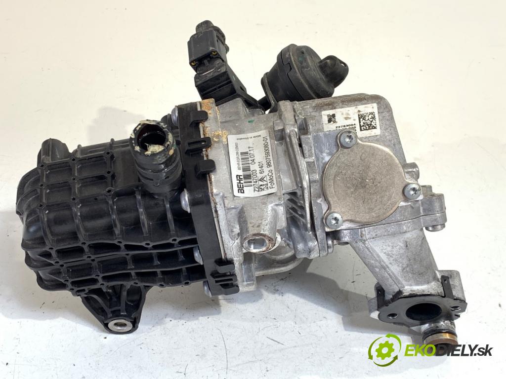 PEUGEOT 508 I sedan 2017 110 kW 2.0 BlueHDi 150 1997 chladič EGR 9807593080