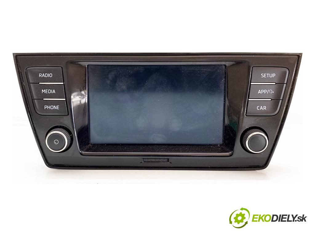 SKODA FABIA III Kombi 2021 70 kW 1.0 TSI 999 RADIO Dislpej 6V0035869H