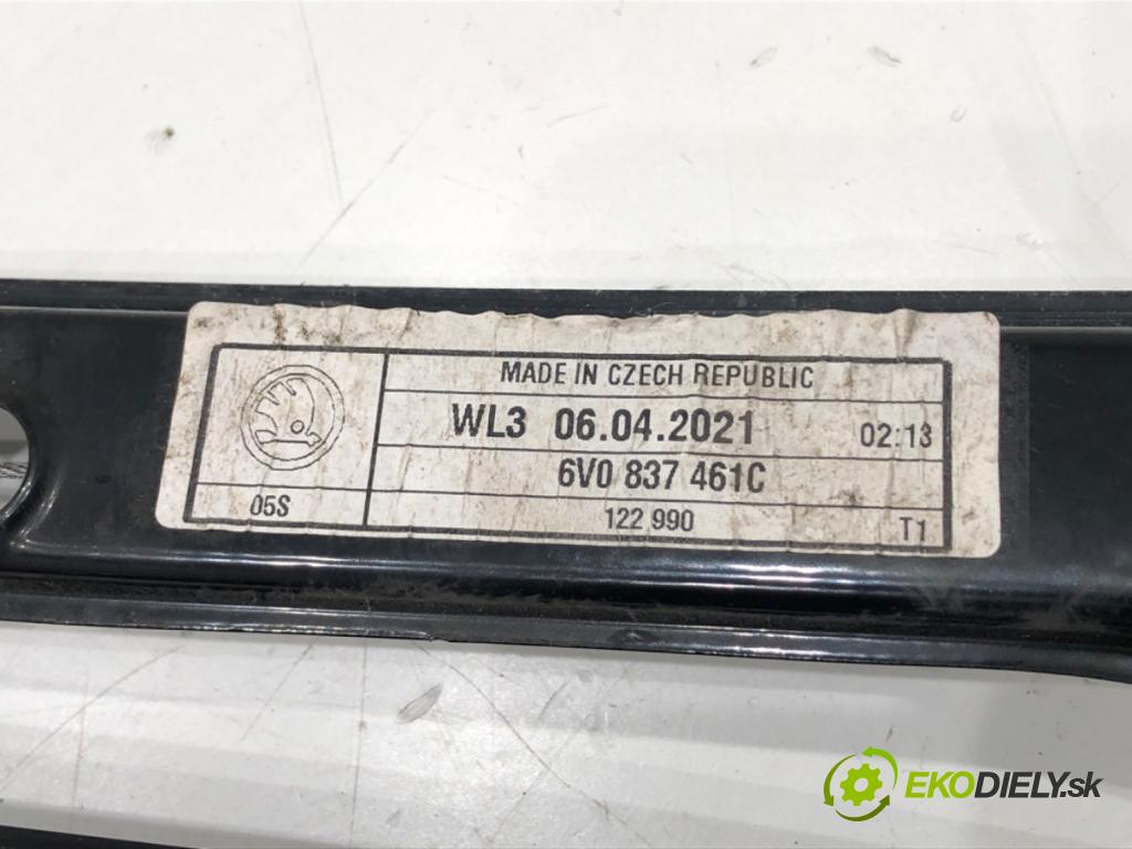 SKODA FABIA III Kombi 2021 70 kW 1.0 TSI 999 mechanismus okna levý přední část 6V0837461C