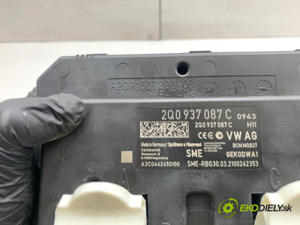 SKODA FABIA III Kombi 2021 70 kW 1.0 TSI 999 modul komfortu 2Q0937087C (Komfortní modul)