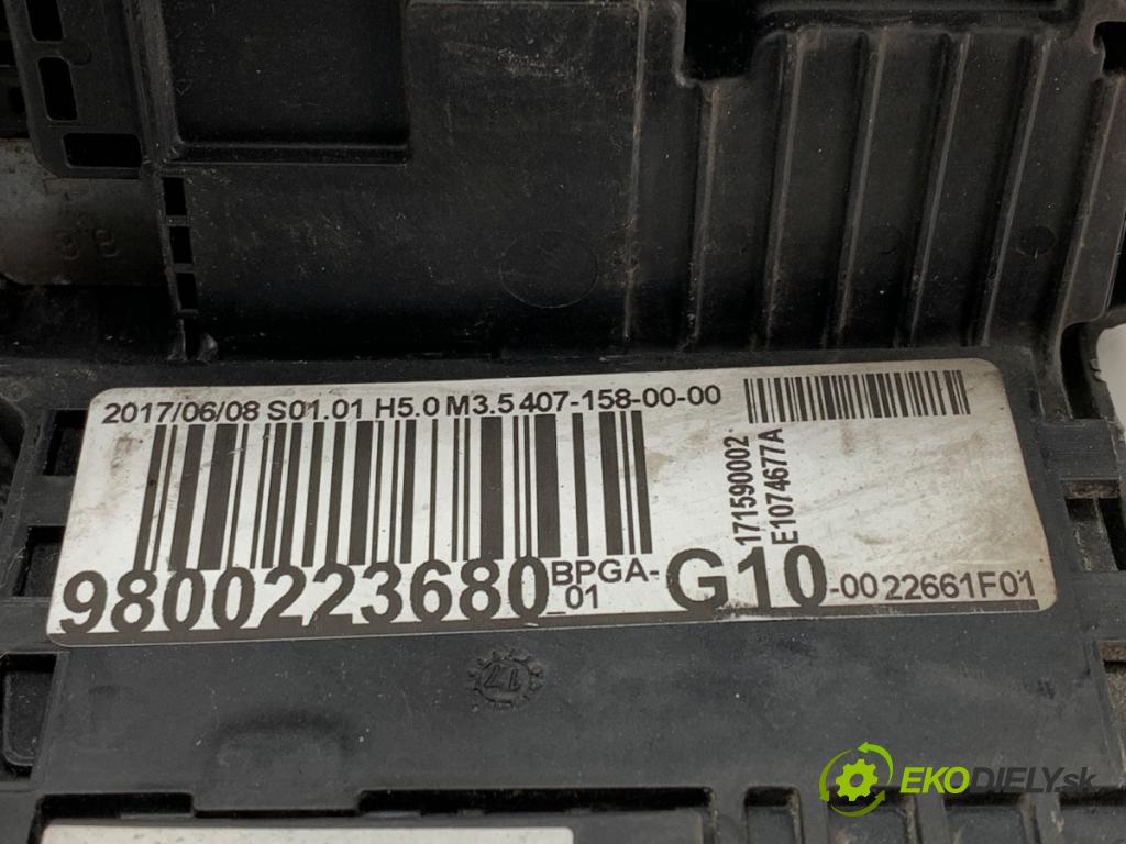 PEUGEOT 508 I sedan 2017 110 kW 2.0 BlueHDi 150 1997 Modul akumulátora 9800223680