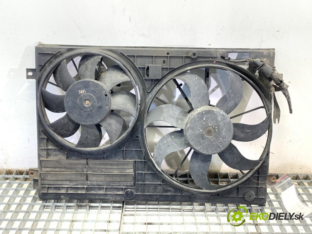 SEAT TOLEDO III nadwozie wielkoprzestrzenne (MPV) 2005 103 kW 2.0 TDI 1968 Ventilátor chladiča 1K0121207 (Ventilátor)