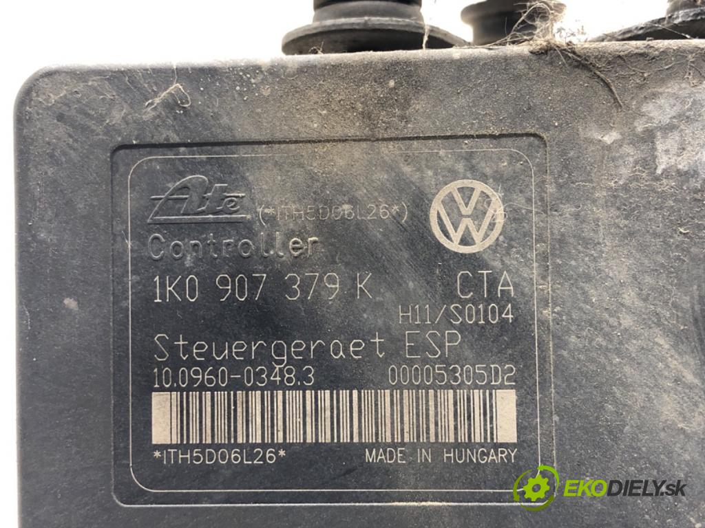 SEAT TOLEDO III nadwozie wielkoprzestrzenne (MPV) 2005 103 kW 2.0 TDI 1968 pumpa ABS 1K0907379K (Pumpa ABS)