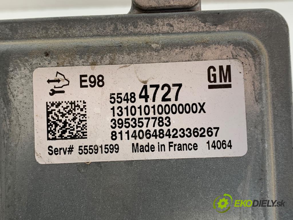 OPEL ASTRA J Kombi 2014 100 kW 1.6 CDTi (35) 1598 řídící jednotka motora 55484727 (Řídicí jednotka)