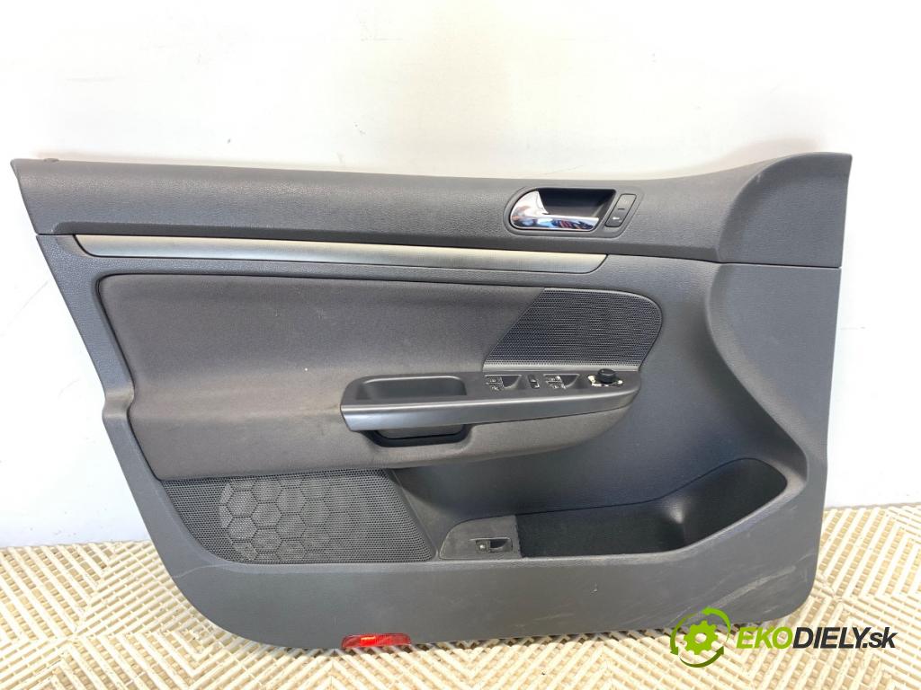 VW GOLF V liftback 2004 66 kW 1.4 FSI 1390 čalúnenie Dvere ľavy predný 