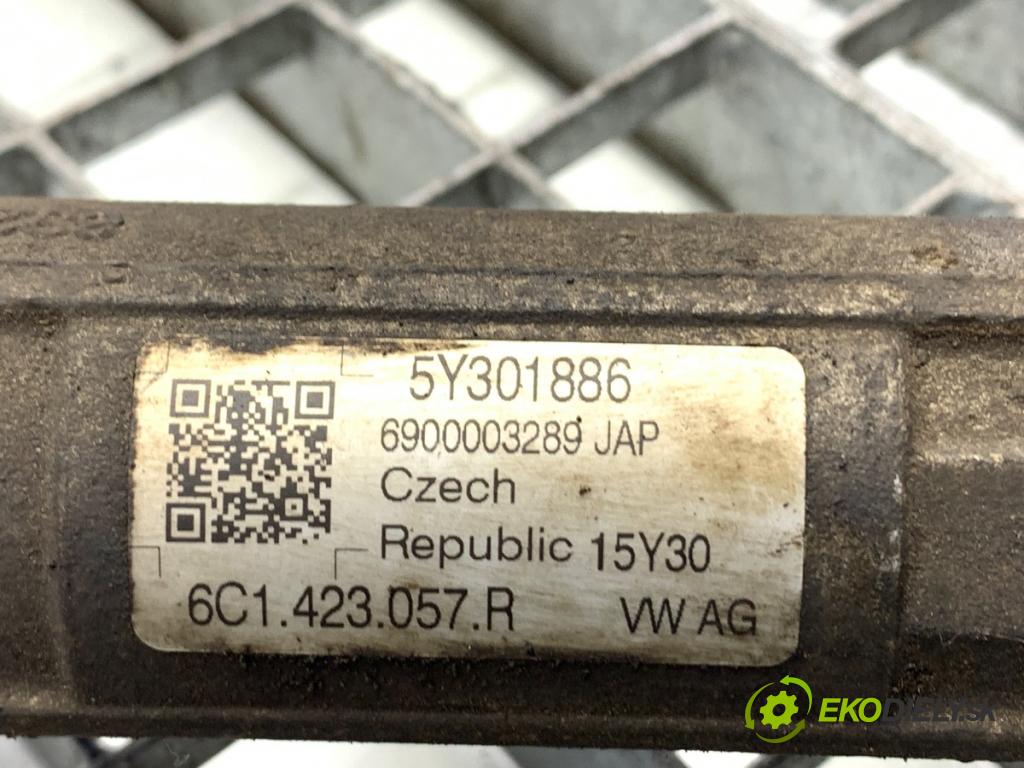 SKODA FABIA III liftback 2015 55 kW 1.0 999 řízení volantu řízení 6C1423057R