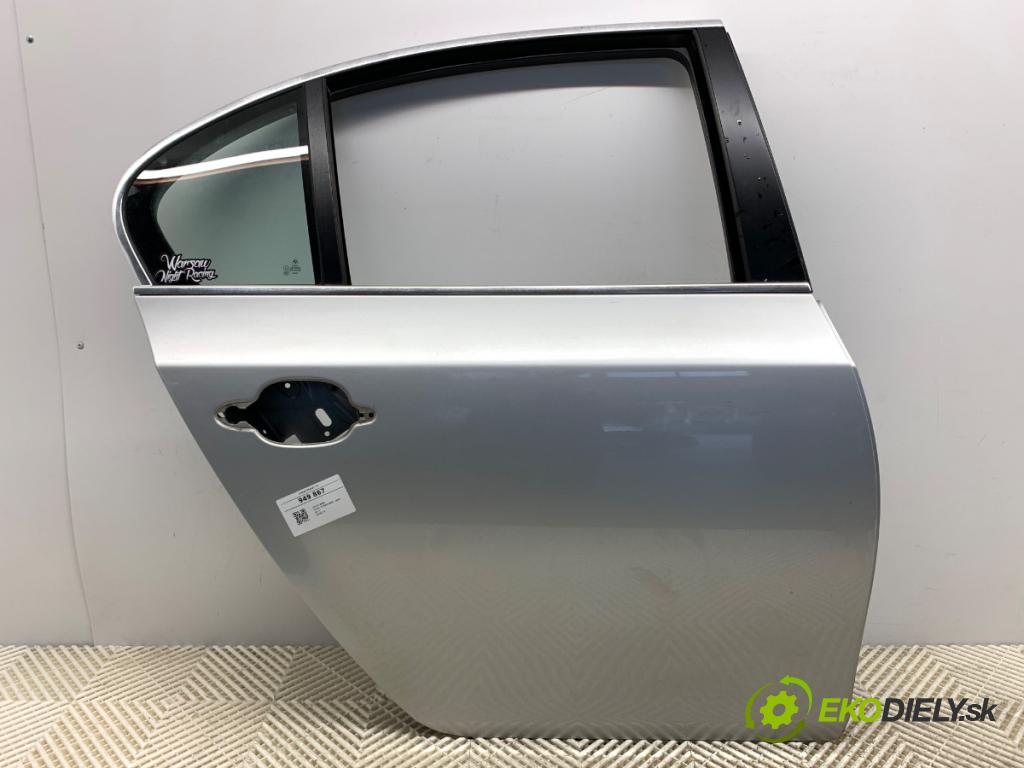 BMW E60 sedan 2006 160 kW 525 i 2996 dveře pravý zadní část 354/7 