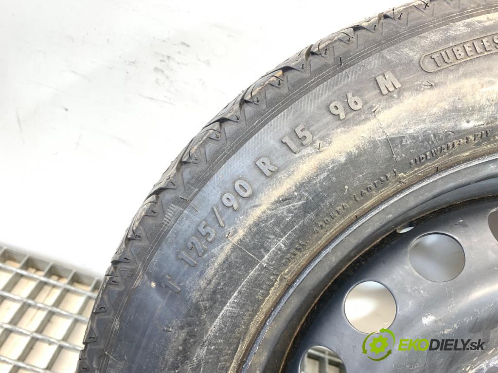 BMW E60 sedan 2006 160 kW 525 i 2996 koleso dojazdové 15 5X120 125/90 R15