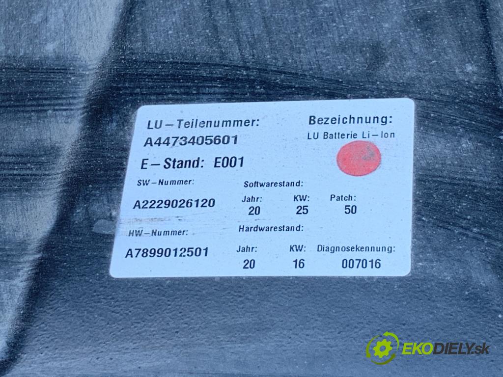 MERCEDES-BENZ eSPRINTER Skrzynia Skrzynia 2021 85 kW Electric (910.633)  BATERIA HYBRYDA A7899012501