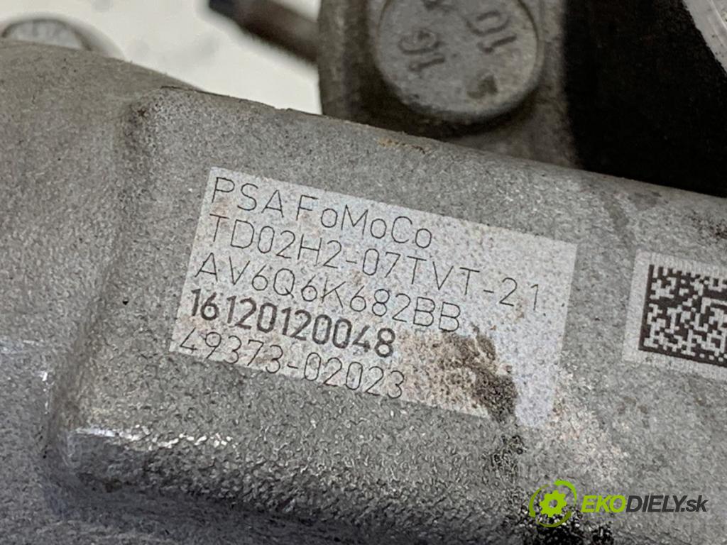 FORD FIESTA MK7 liftback 2013 55 kW 1.5 TDCi 1499 turbo AV6Q-6K682-BB (Kompletní turbodmychadlo)