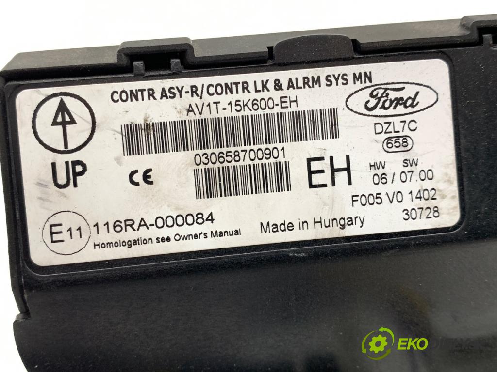 FORD FIESTA MK7 liftback 2013 55 kW 1.5 TDCi 1499 modul komfortu AV1T-15K600-EH (Komfortní modul)